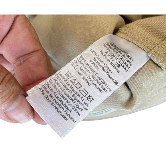 Madewell‎ The Dean Easy Straight Jean in Vintage Khaki Size 28 - Picture 9 of 15